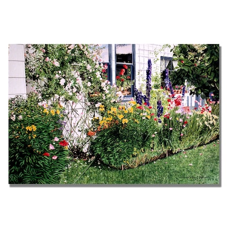 David Lloyd Glover 'The Tangled Garden' Canvas Art,30x47